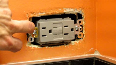 how to keep an electrical outlet box from pulling out|outlet box sticking out too far.